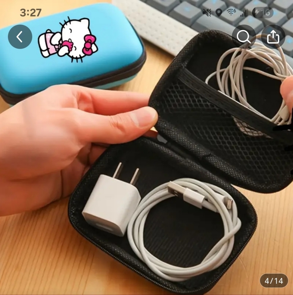 🆕️ Hello Kitty Tech Accessory Case - Picture 7 of 7